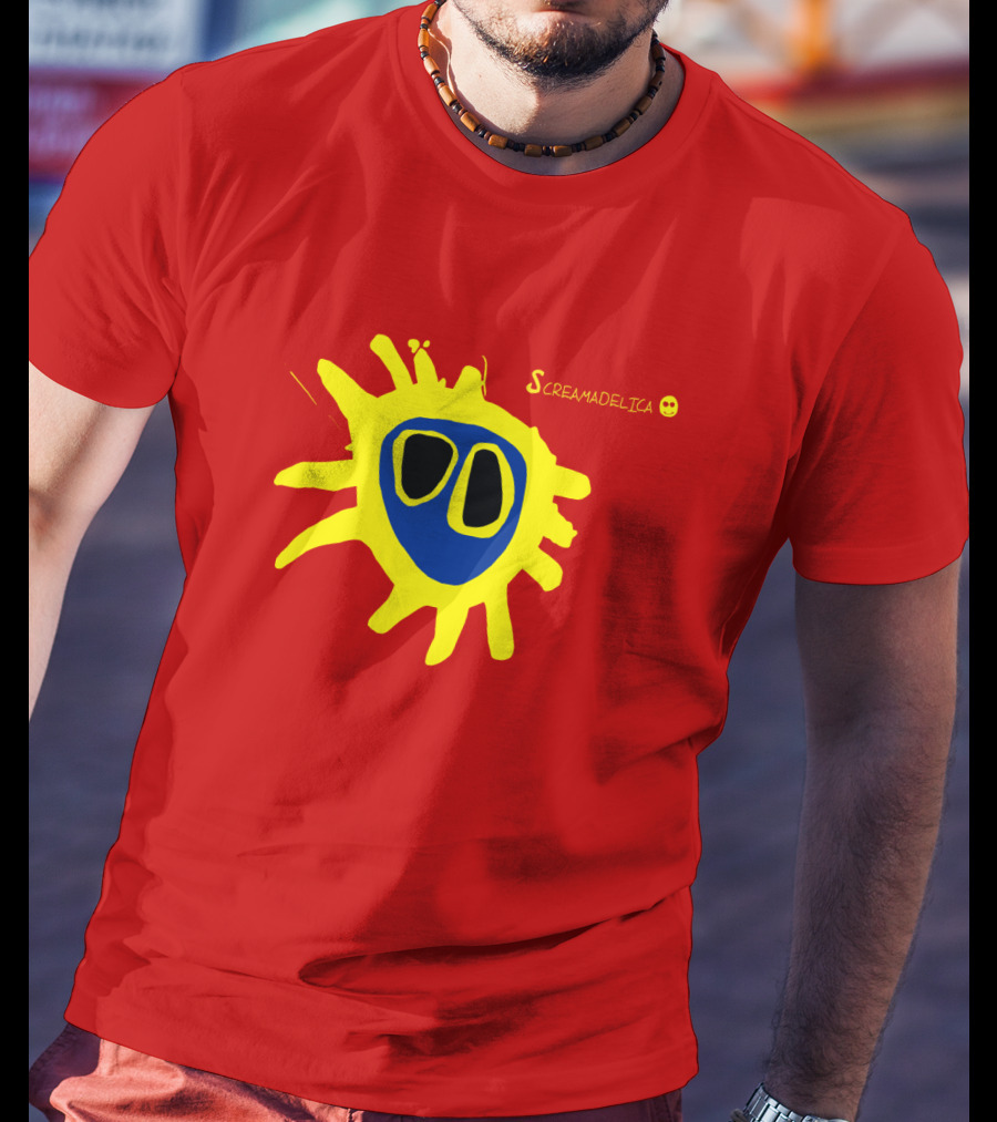 Primal Scream Screamadelica Iconic Sunburst T-Shirt