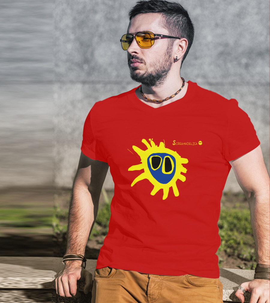 Primal Scream Screamadelica Iconic Sunburst T-Shirt