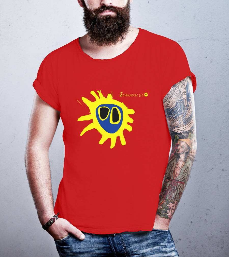 Primal Scream Screamadelica Iconic Sunburst T-Shirt