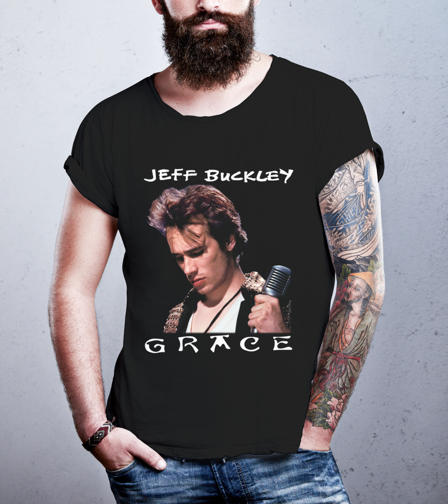 Jeff Buckley Grace Microphone T-Shirt