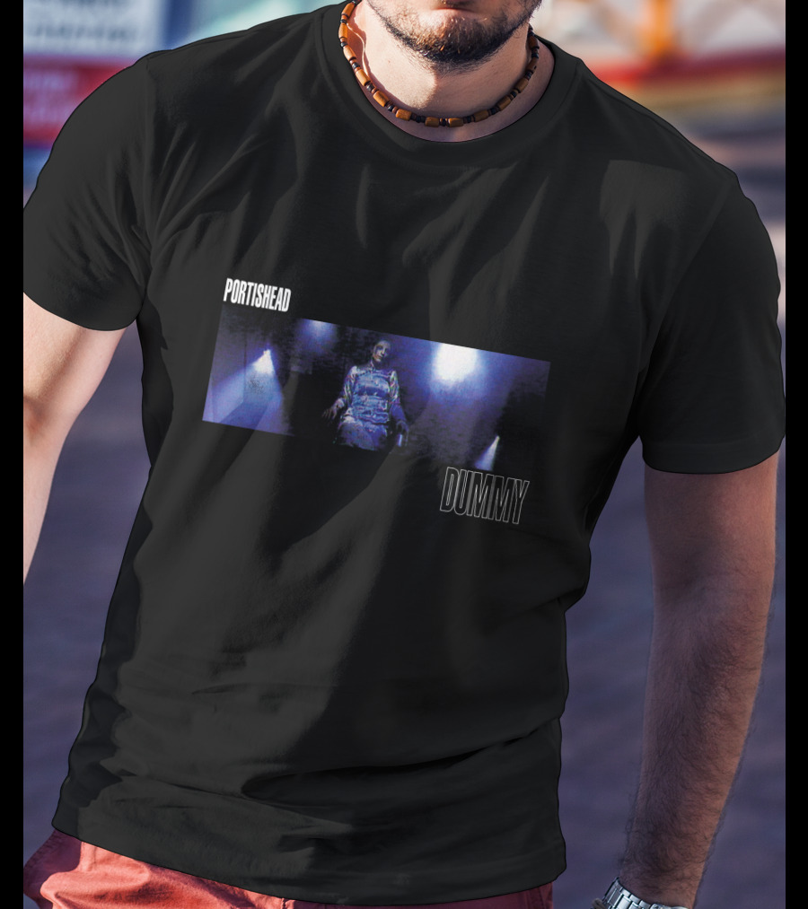Portishead Dummy Album Cover Blue Light Scene T-Shirt
