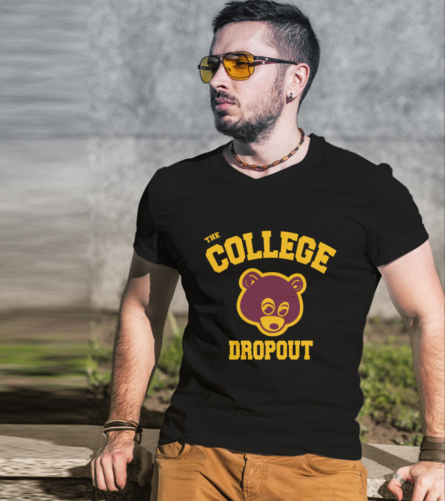 The College Dropout Kanye West Bear T-Shirt