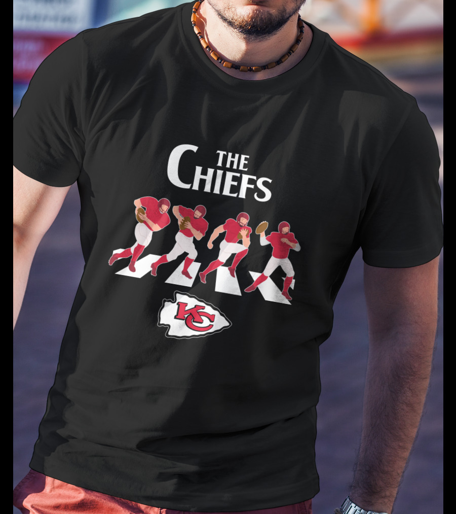 Kansas City Chiefs Abbey Road Football Players Kc T-Shirt
