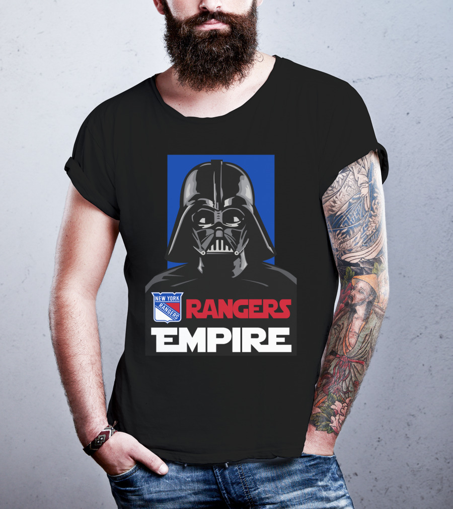 New York Rangers Darth Vader Empire NHL T-Shirt