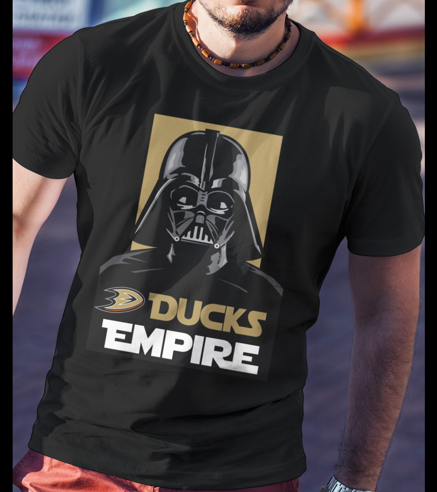 Anaheim Ducks Empire Darth Vader NHL T-Shirt