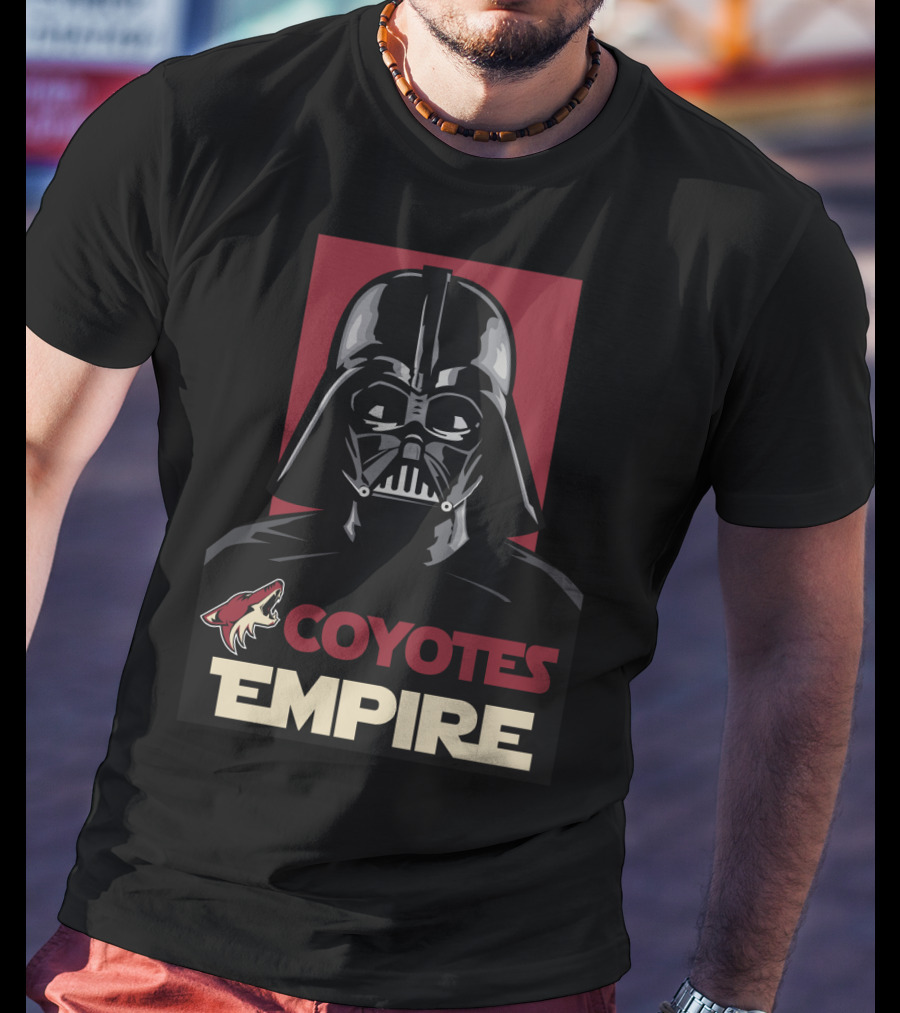 Arizona Coyotes Empire Darth Vader NHL T-Shirt