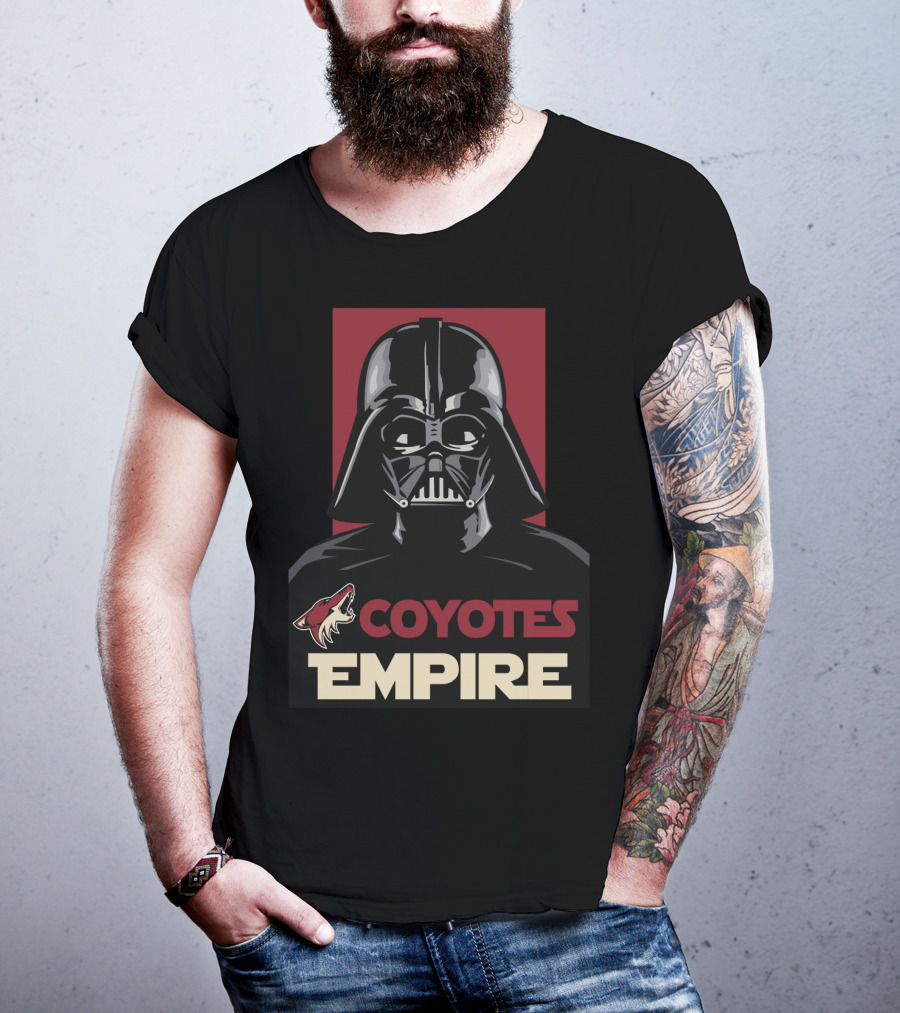 Arizona Coyotes Empire Darth Vader NHL T-Shirt
