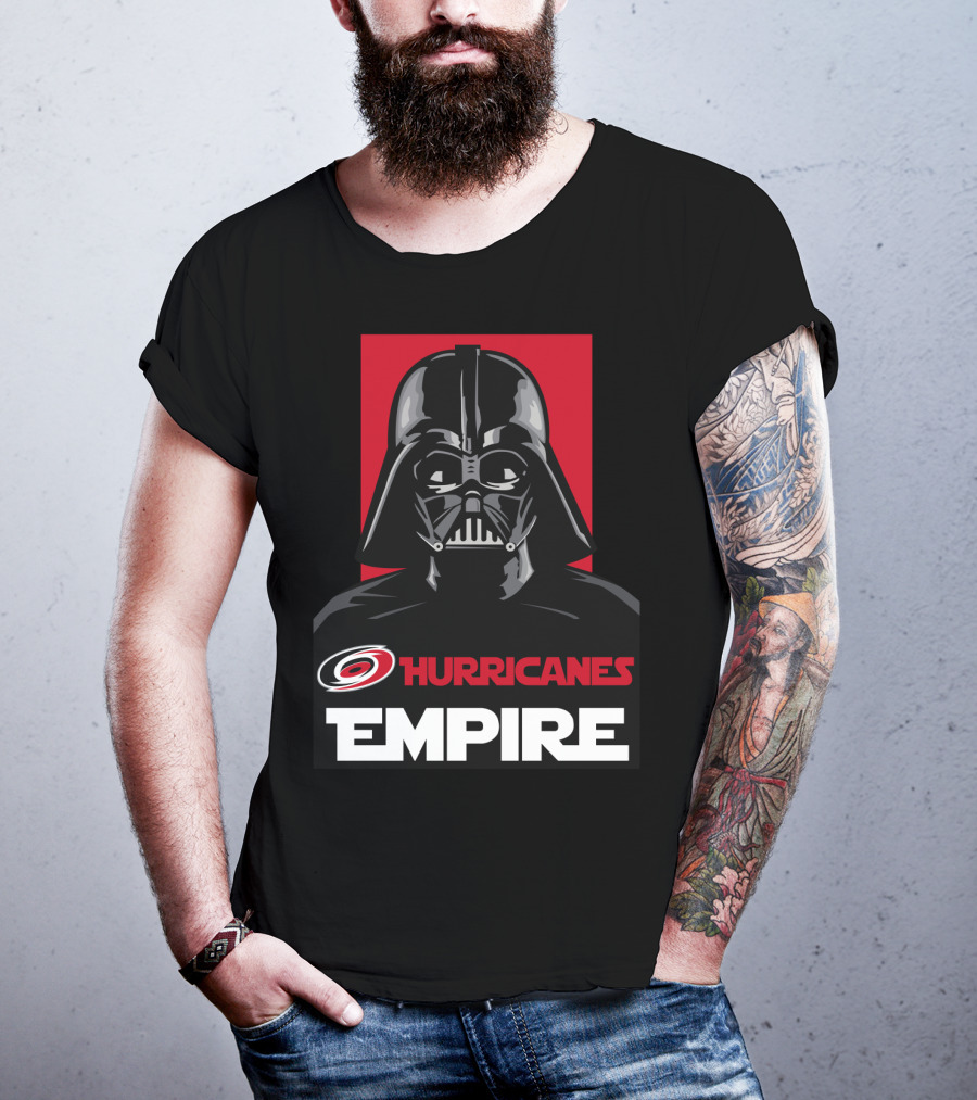 Carolina Hurricanes Empire Darth Vader NHL T-Shirt