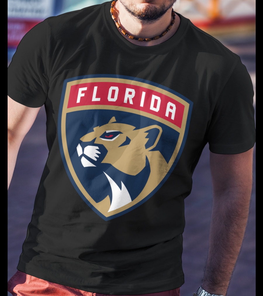 Florida Panthers Logo Bold Head T-Shirt