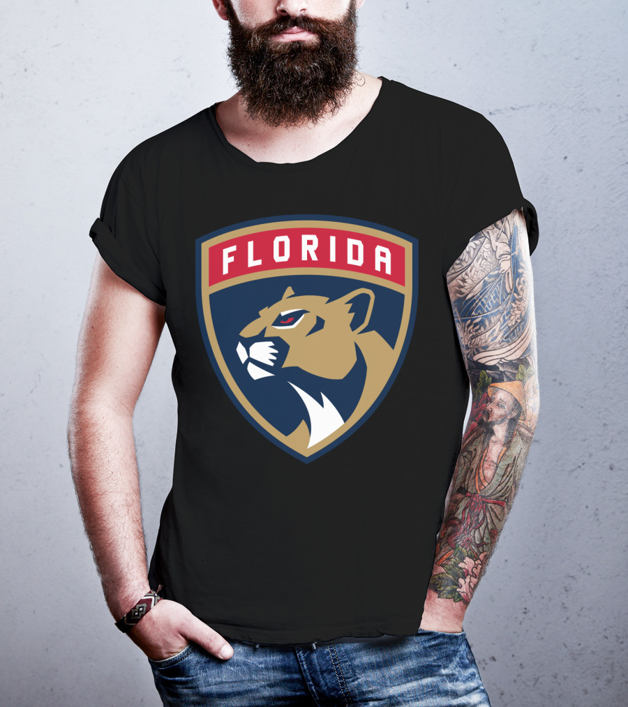 Florida Panthers Logo Bold Head T-Shirt