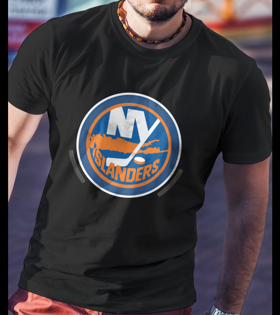 NY Islanders Power Decal T-Shirt