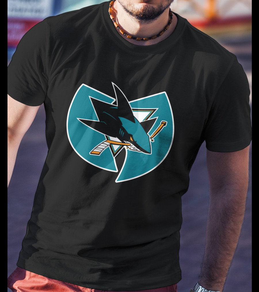 San Jose Sharks Wu-Tang Clan Fusion T-Shirt