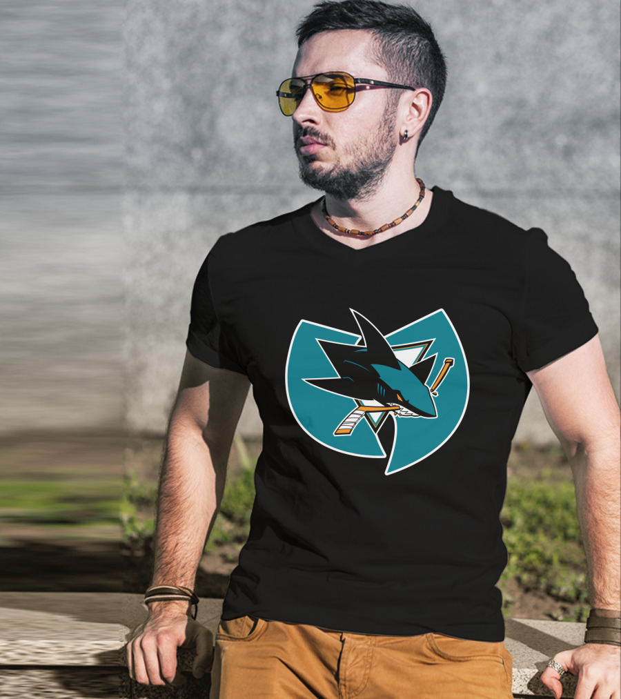 San Jose Sharks Wu-Tang Clan Fusion T-Shirt