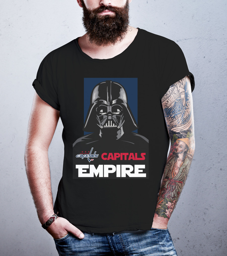 Capitals Empire Darth Vader Washington NHL T-Shirt
