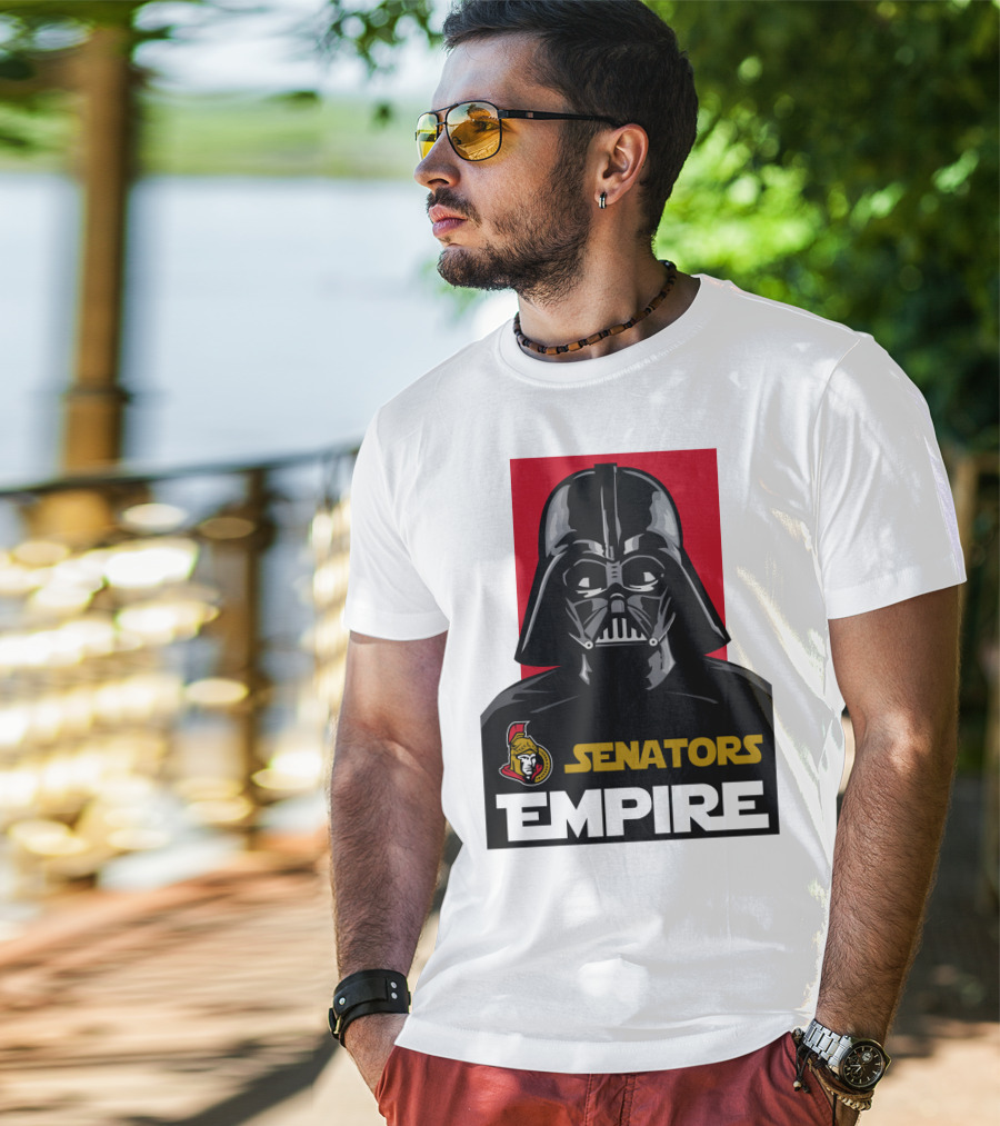Ottawa Senators Darth Vader Empire NHL T-Shirt