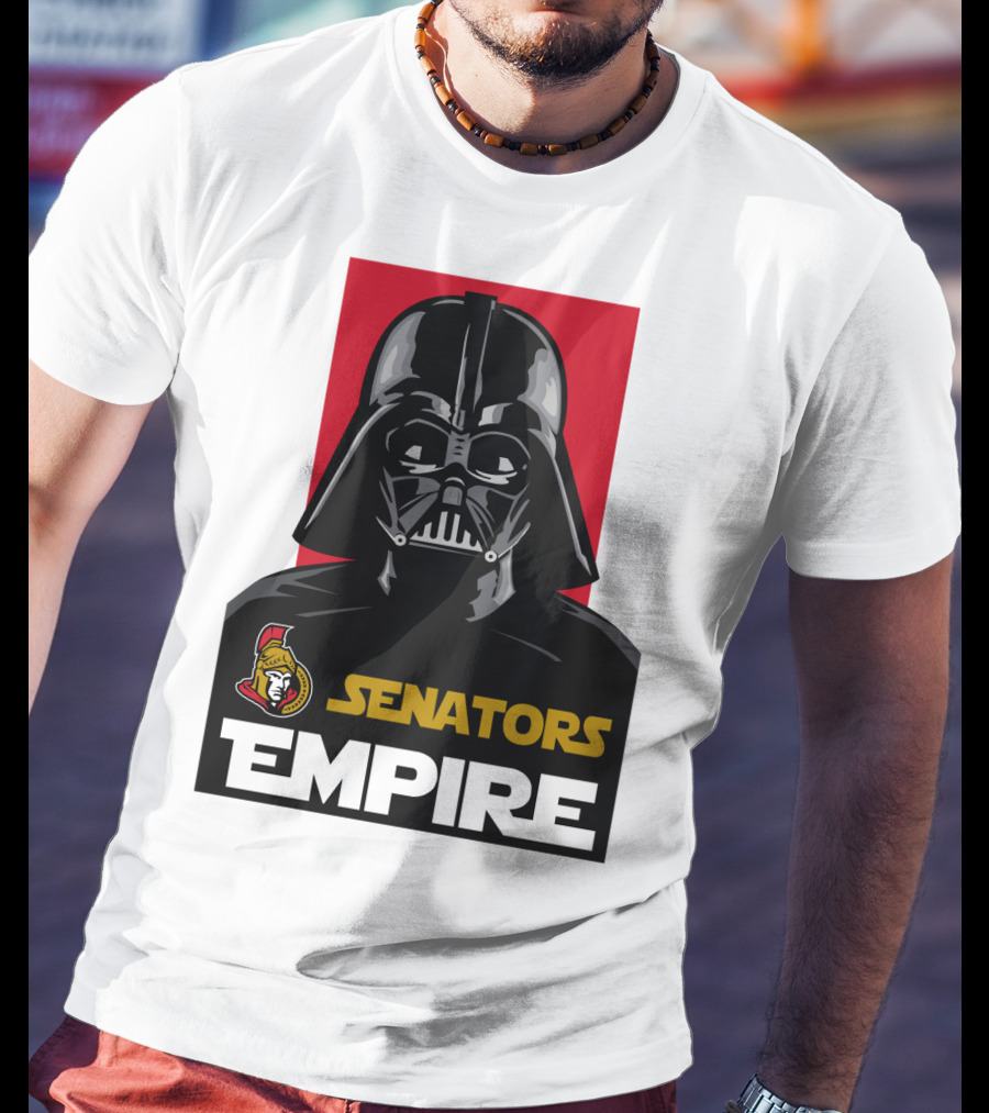 Ottawa Senators Darth Vader Empire NHL T-Shirt