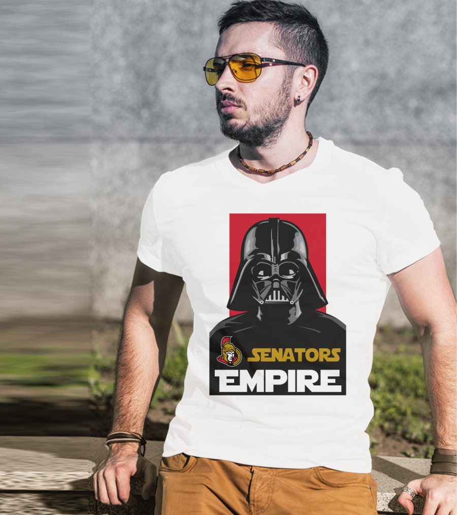 Ottawa Senators Darth Vader Empire NHL T-Shirt