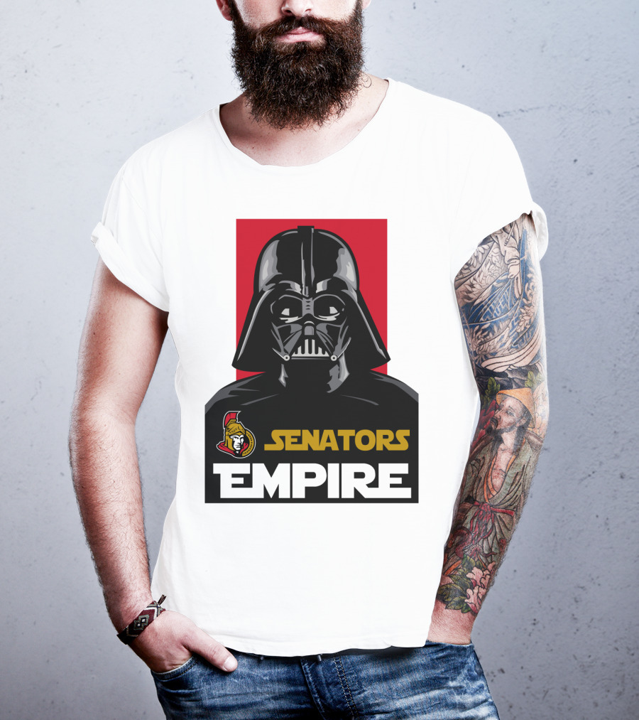Ottawa Senators Darth Vader Empire NHL T-Shirt