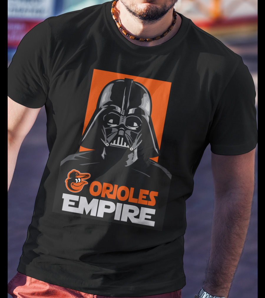 Baltimore Orioles Empire Darth Vader Orioles Empire T-Shirt