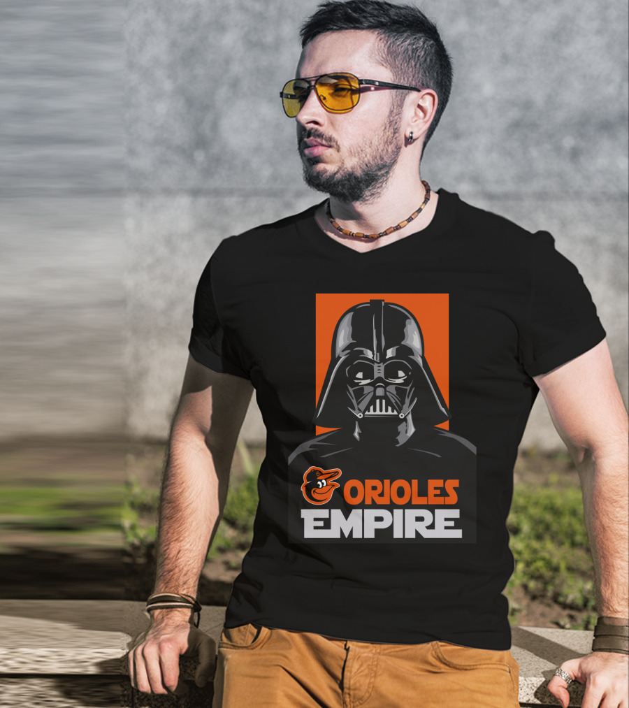 Baltimore Orioles Empire Darth Vader Orioles Empire T-Shirt