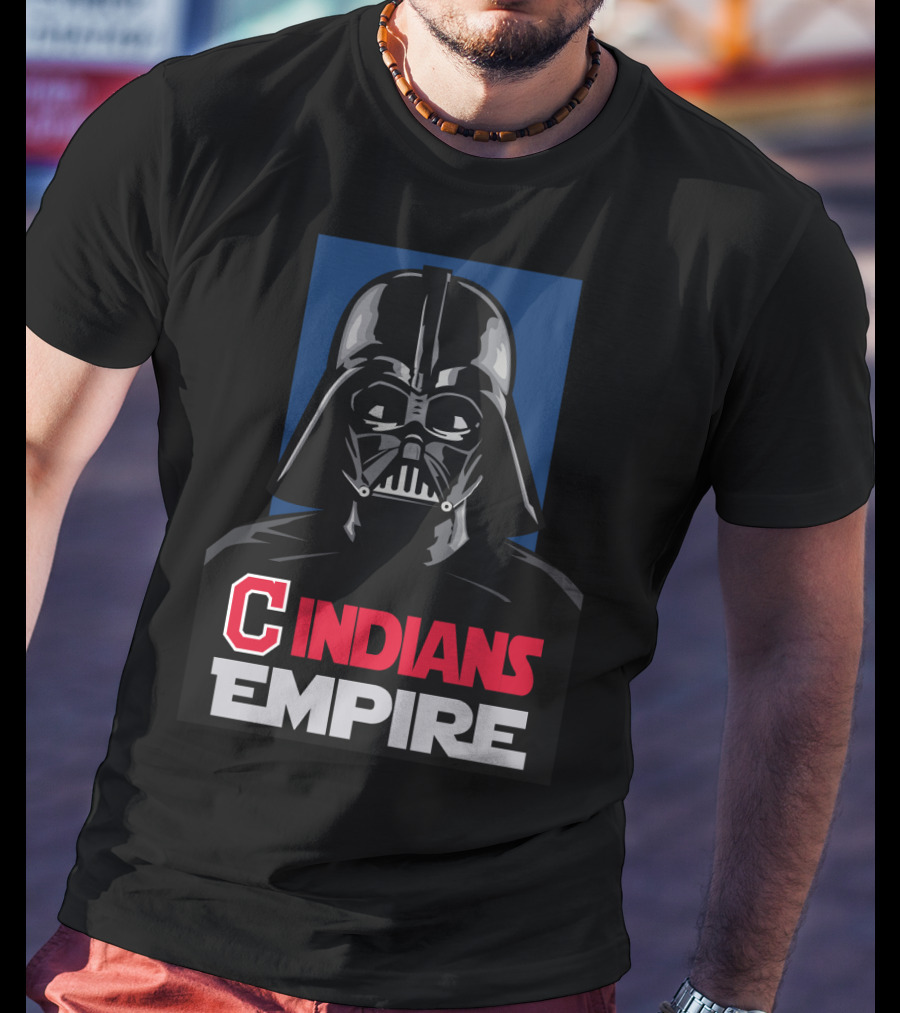 C Indians Empire Darth Vader T-Shirt