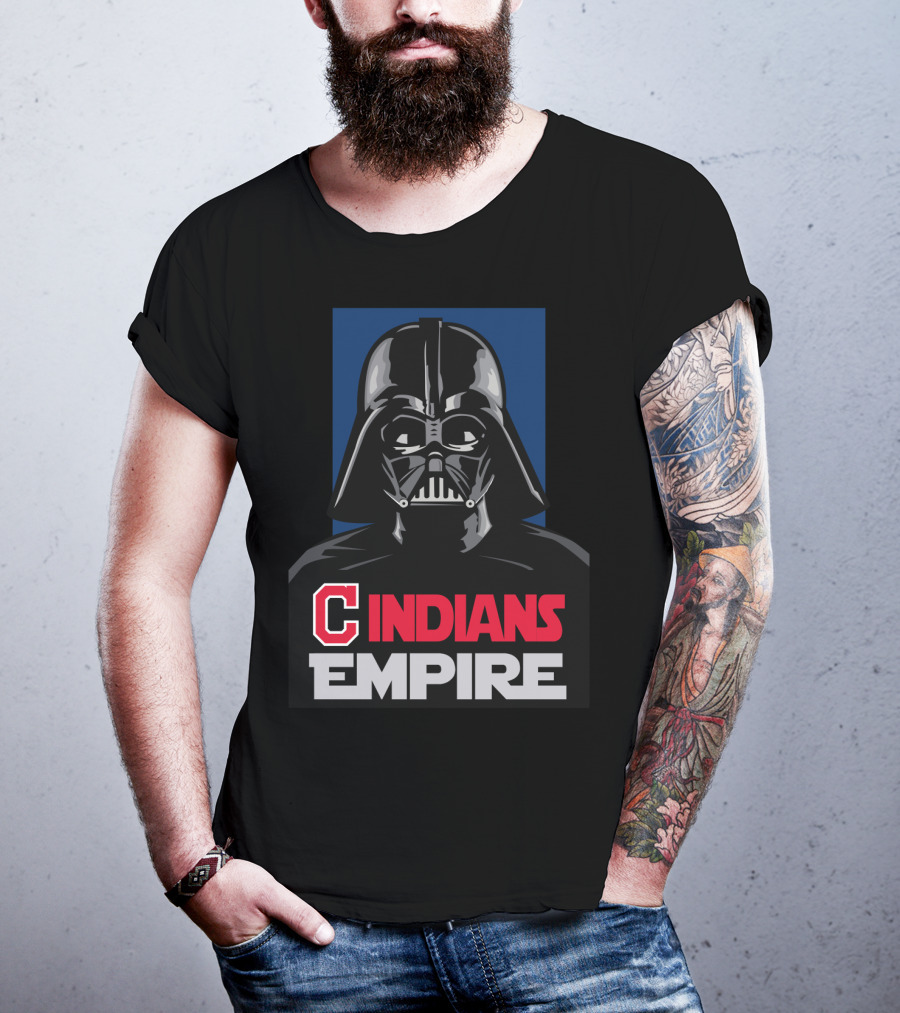 C Indians Empire Darth Vader T-Shirt