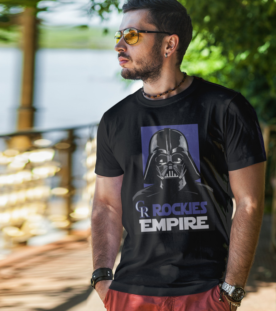 Colorado Rockies Empire Cr Darth Vader T-Shirt