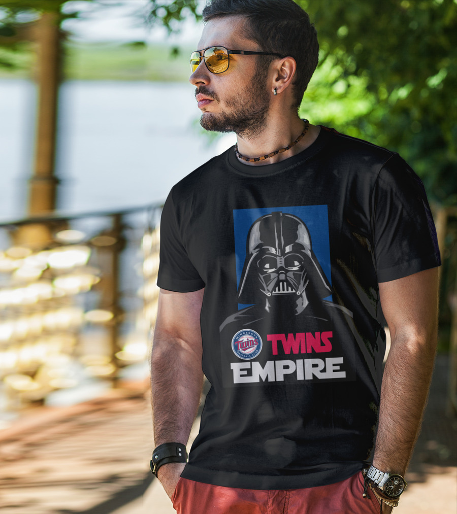 Minnesota Twins Baseball Club Twins Empire Darth Vader T-Shirt