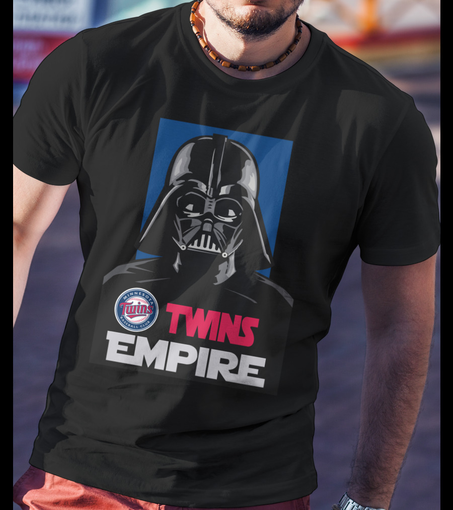 Minnesota Twins Baseball Club Twins Empire Darth Vader T-Shirt
