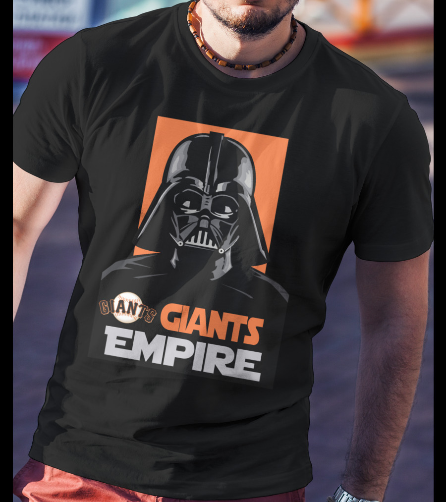 San Francisco Giants Empire Darth Vader Baseball Giants Empire T-Shirt