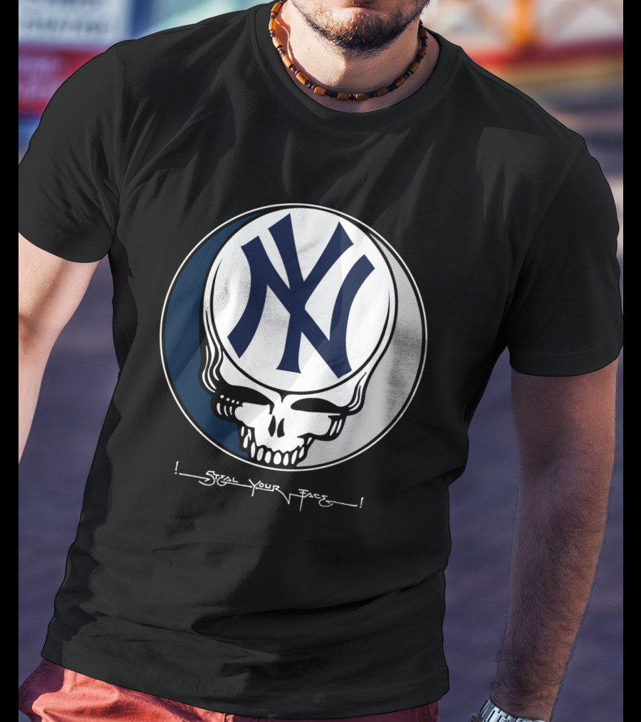 Grateful Dead Steal Your Face New York Yankees T-Shirt