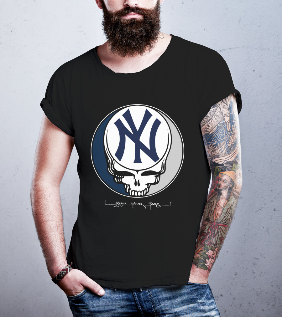 Grateful Dead Steal Your Face New York Yankees T-Shirt