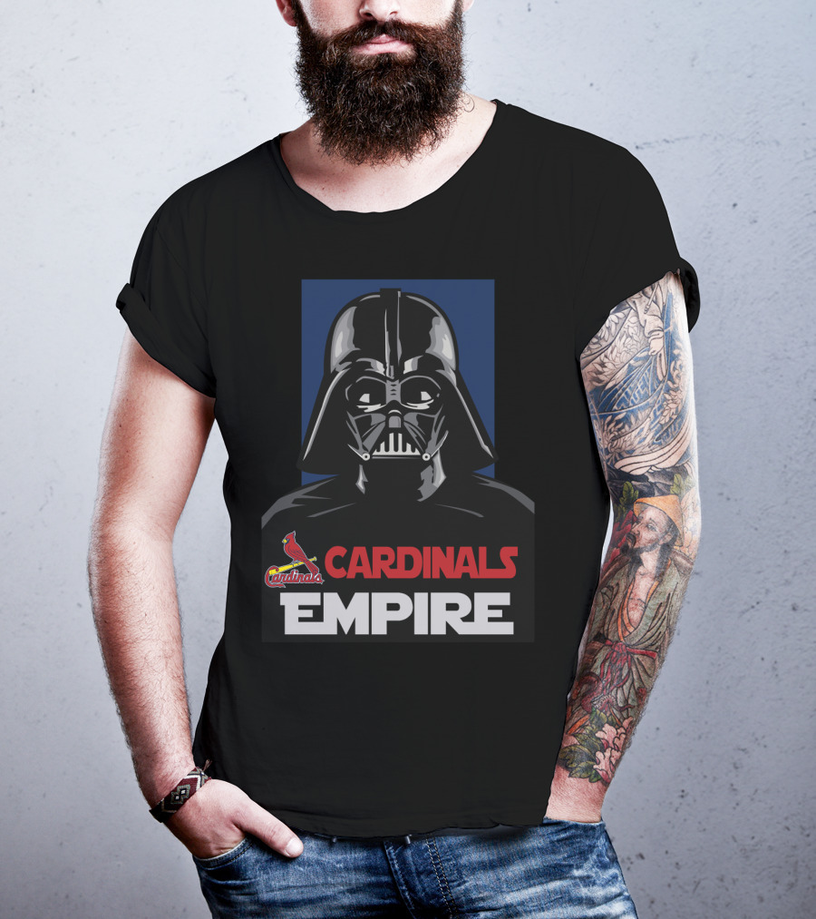 Cardinals Empire Darth Vader St. Louis Cardinals T-Shirt