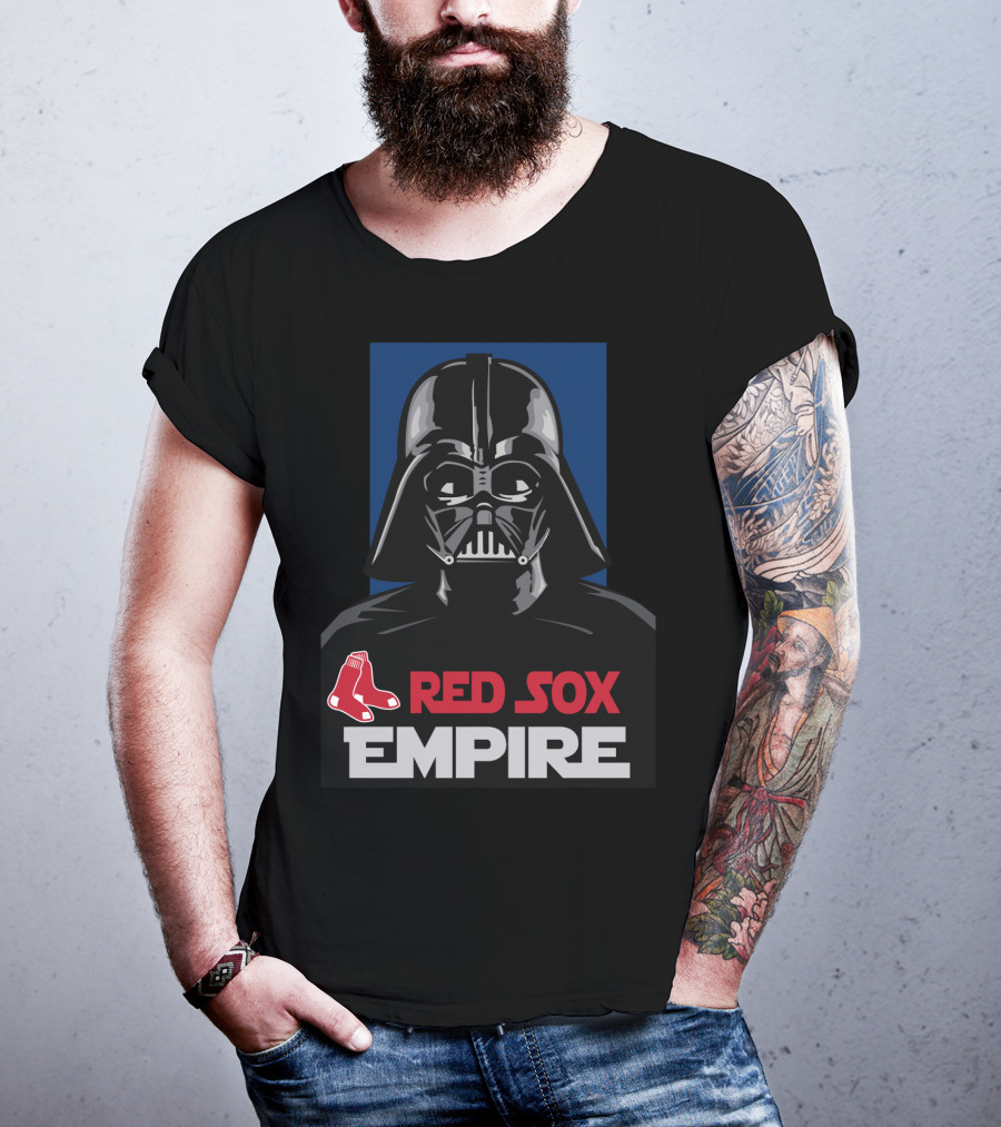 Boston Red Sox Empire Darth Vader Red Sox Empire T-Shirt