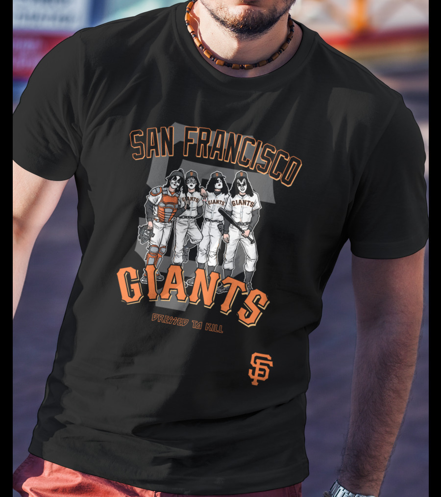 San Francisco Giants KISS Dressed To Kill T-Shirt