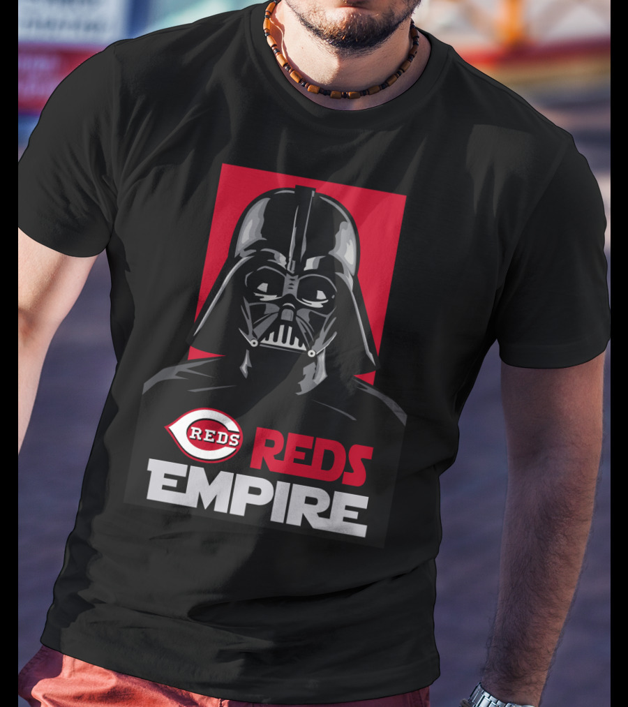 Cincinnati Reds Empire Darth Vader Reds T-Shirt