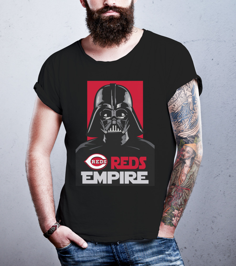 Cincinnati Reds Empire Darth Vader Reds T-Shirt