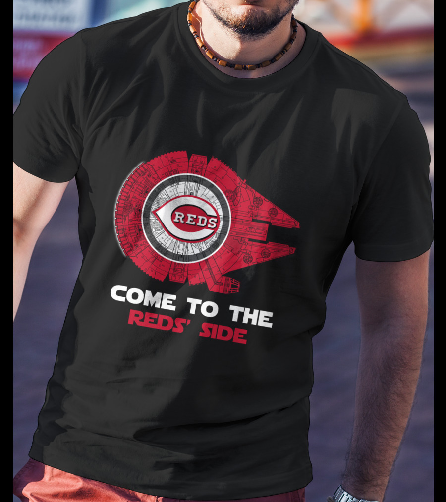 Come To The Reds' Side Millennium Falcon Crossover T-Shirt