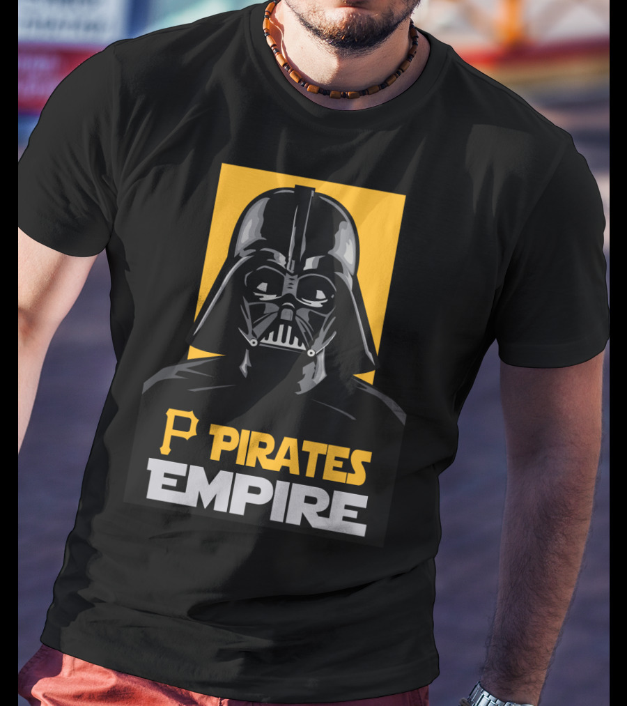 Pittsburgh Pirates Empire Darth Vader Crossover T-Shirt