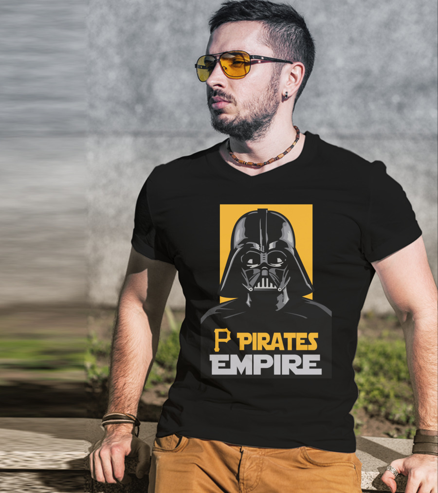 Pittsburgh Pirates Empire Darth Vader Crossover T-Shirt