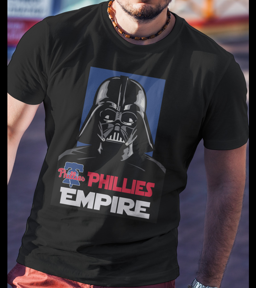 Philadelphia Phillies Empire Darth Vader Phillies Empire T-Shirt