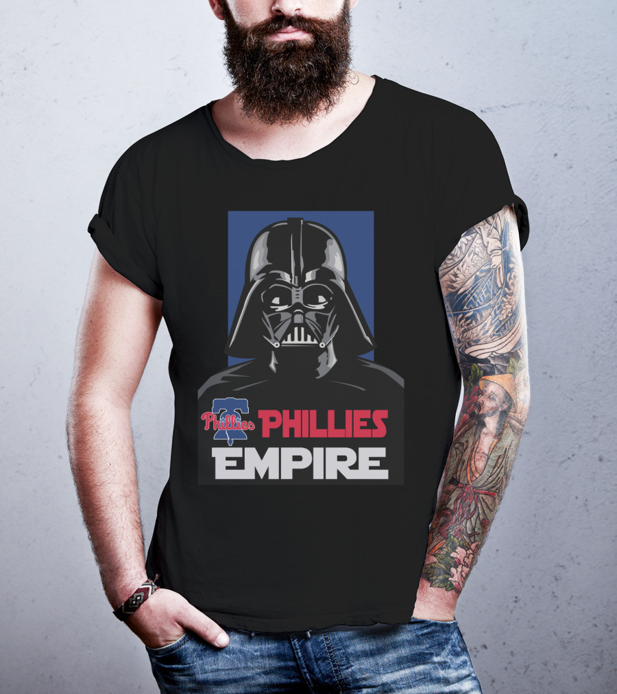 Philadelphia Phillies Empire Darth Vader Phillies Empire T-Shirt