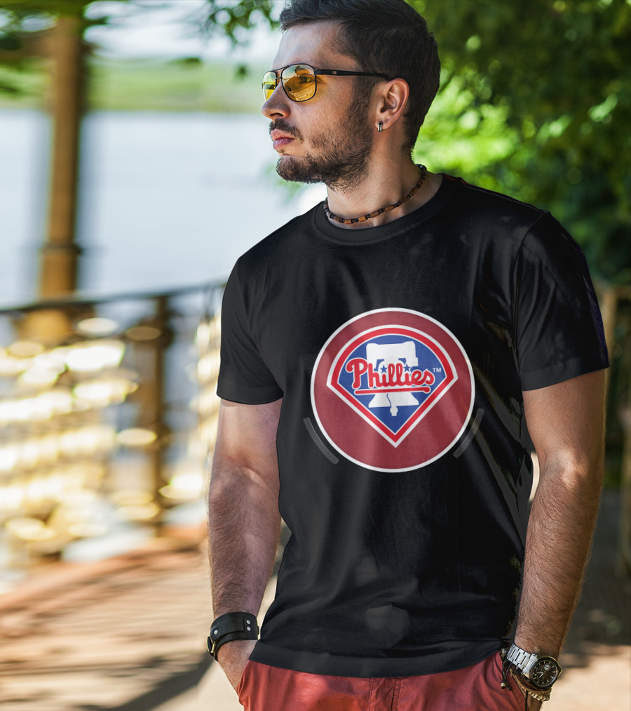 Philadelphia Phillies Liberty Bell Emblem T-Shirt