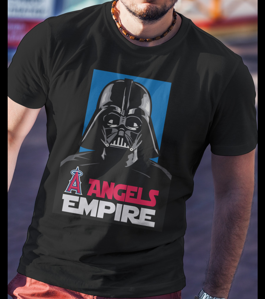 Los Angeles Angels Empire Darth Vader T-Shirt