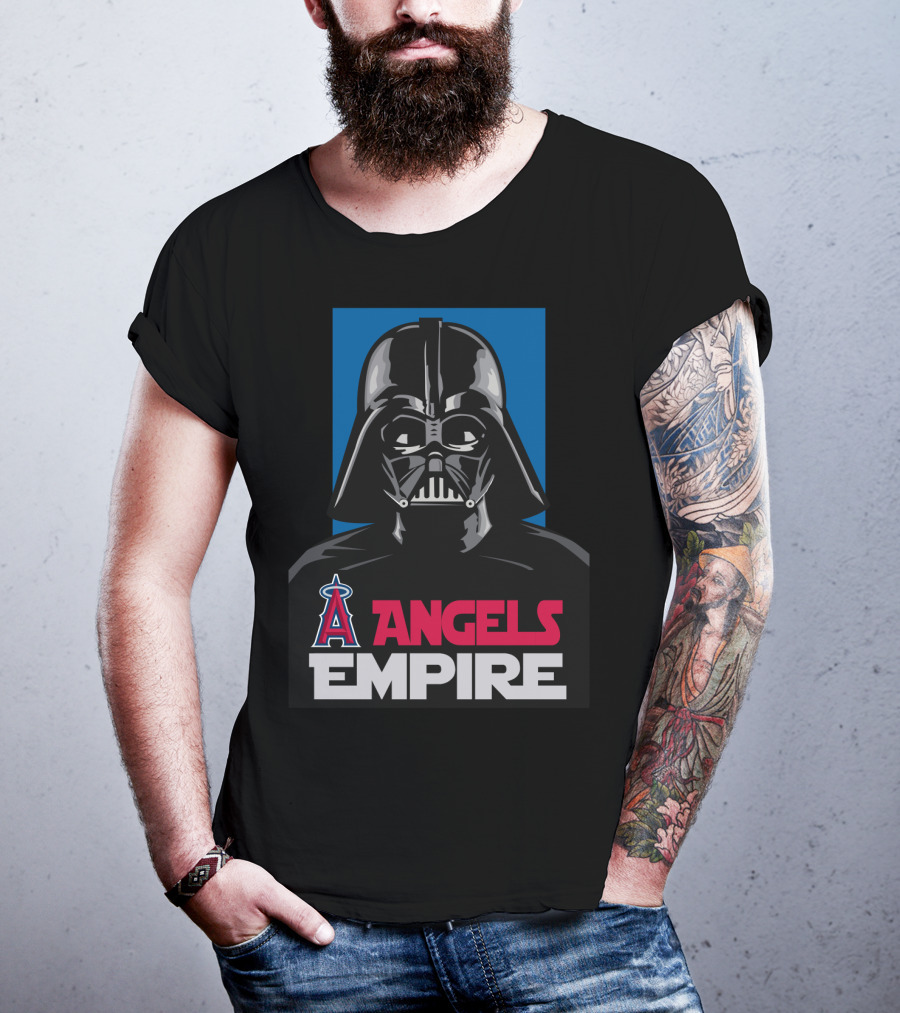 Los Angeles Angels Empire Darth Vader T-Shirt