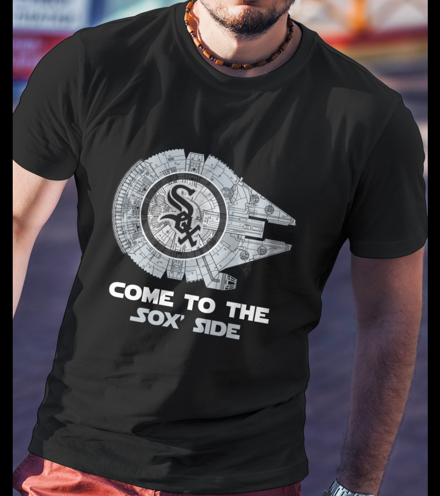 Chicago White Sox Come To The Sox' Side Millennium Falcon T-Shirt