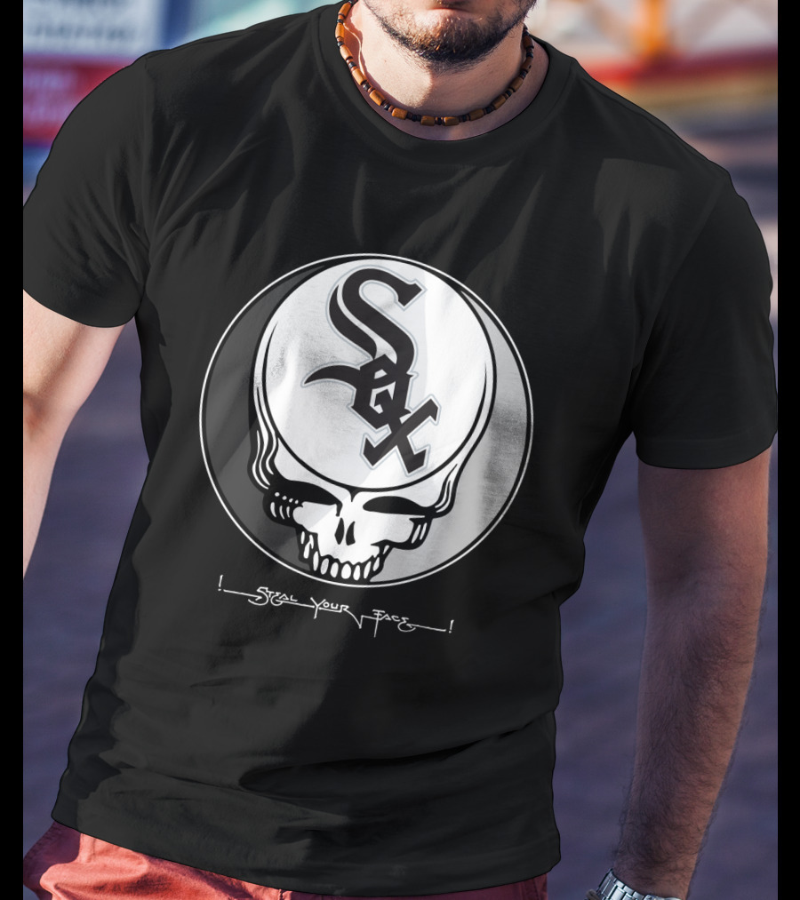 Grateful Dead Steal Your Face Chicago White Sox T-Shirt