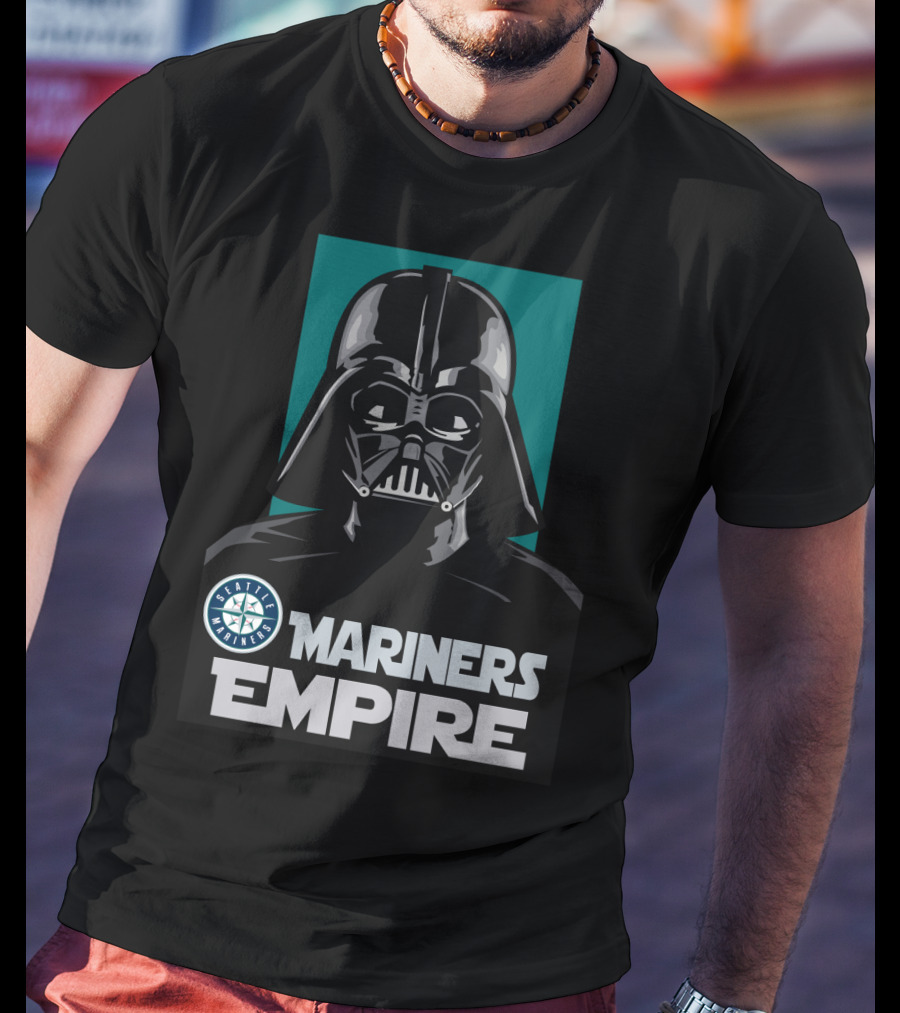 Seattle Mariners Darth Vader Empire T-Shirt