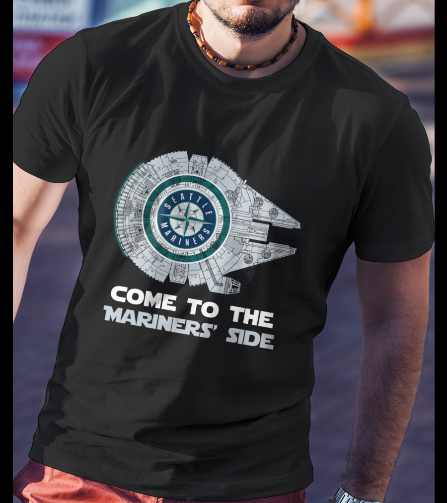 Seattle Mariners Come To The Mariners' Side Millennium Falcon T-Shirt
