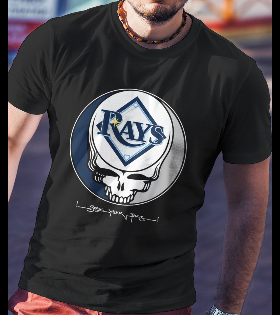 GRATEFUL DEAD Tampa Bay Rays Steal Your Face T-Shirt